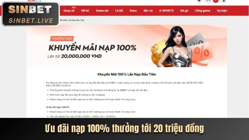 Lý do chọn khuyến mãi win33